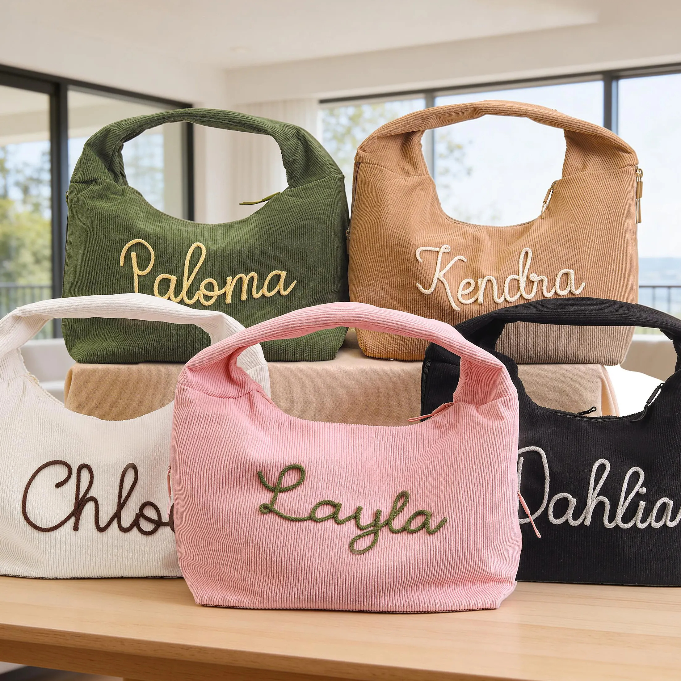 Corduroy Tote Bag