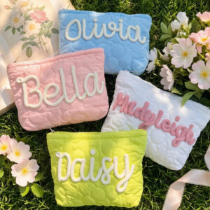 Quilted Makeup Bag