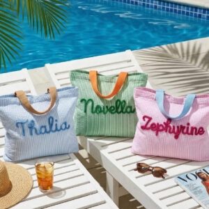 Beach Bag Custom Girls Trip Tote Bag
