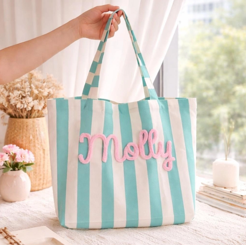 Chenille Tote Bag